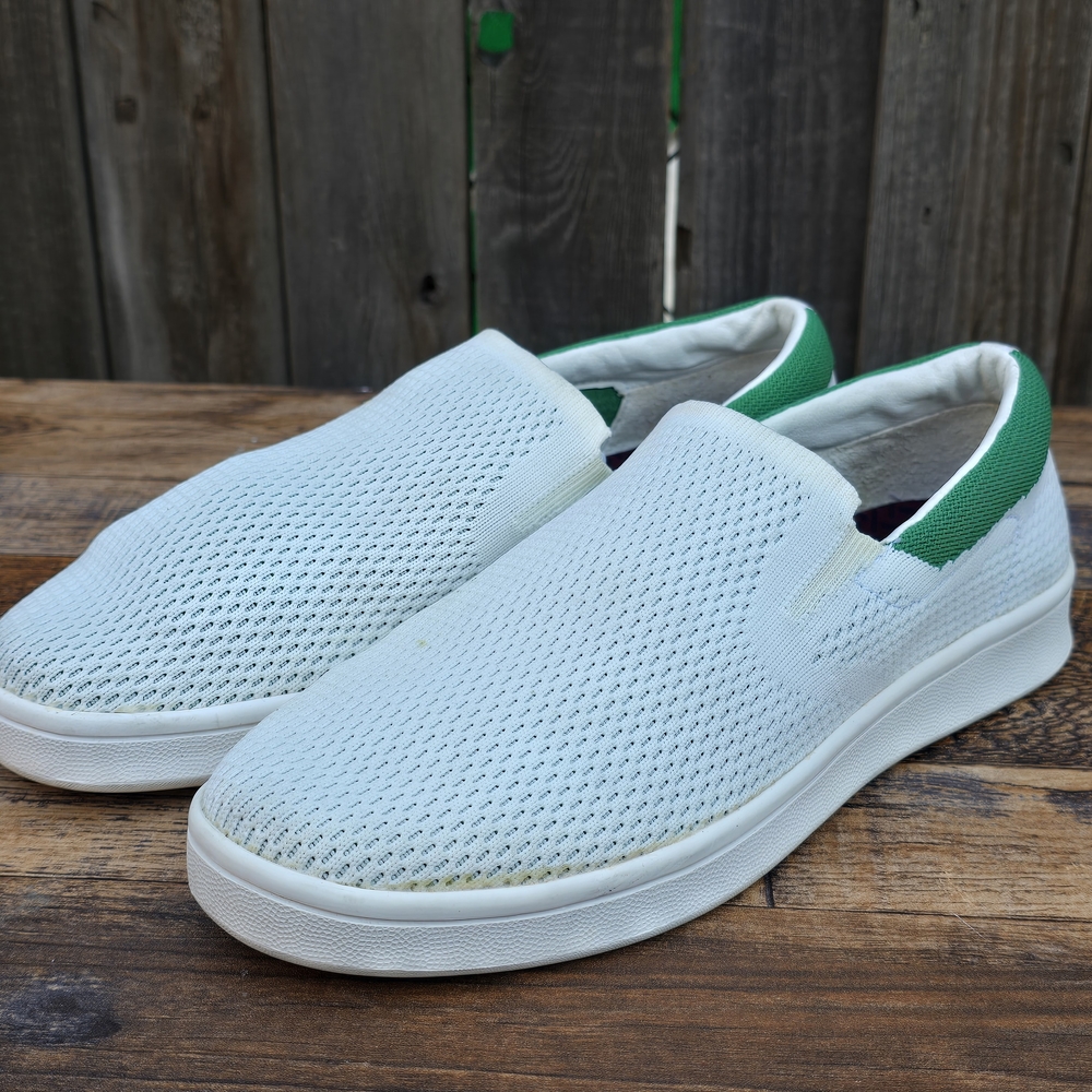 Men's Slip-On Air Cooled Memory Foam Sport Knit Sneakers Size 8.5